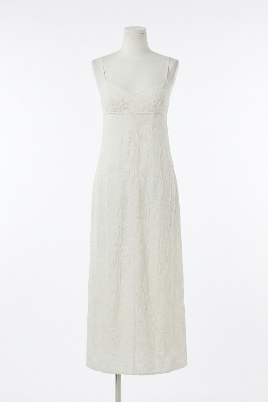 NEW SIMKHAI leah midi dress in white multi